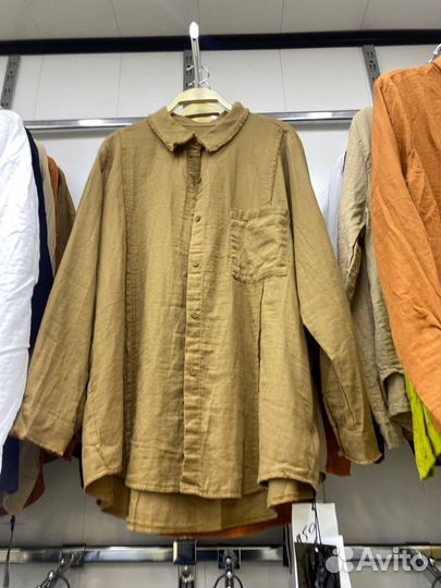 Рубашка женская лен