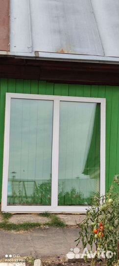 Окна пластиковые бу глухие