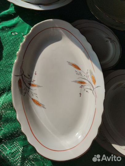 Столовый сервиз новый дулево Колосок