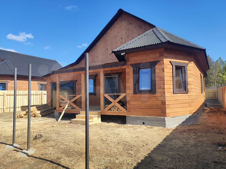 Дом 100 м² на участке 5 сот.