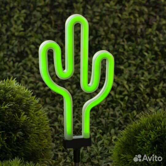 Светильник садовый неоновый erasf012-31 Кактус на