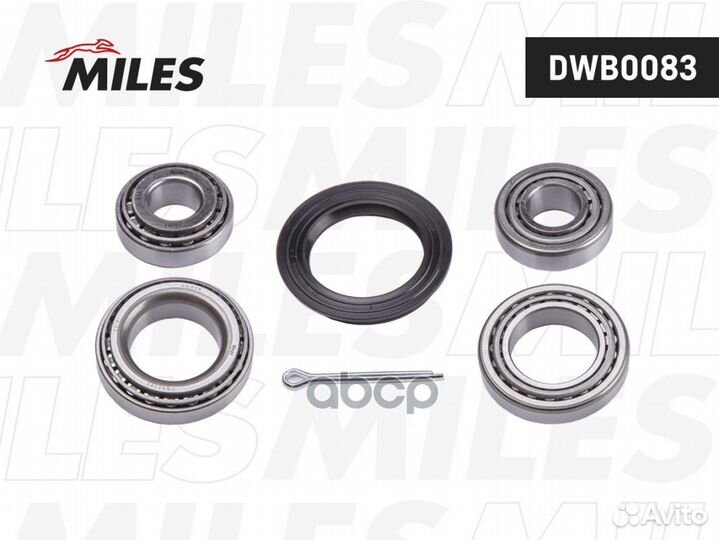 Подшипник ступ.daewoo nexia/lanos 95- зад. merc