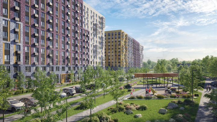 2-к. квартира, 43,7 м², 8/12 эт.