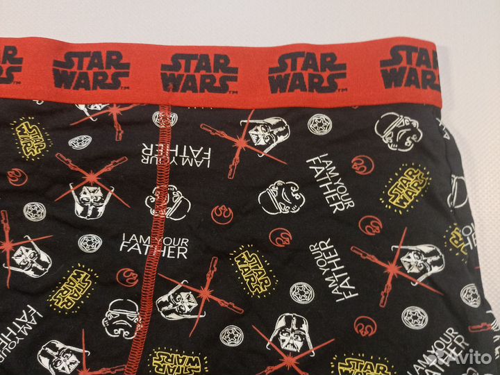 Новые мужские боксеры George 2XL 62-64 Star Wars