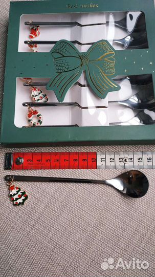Набор новогодний, ложки/подарки/хобби