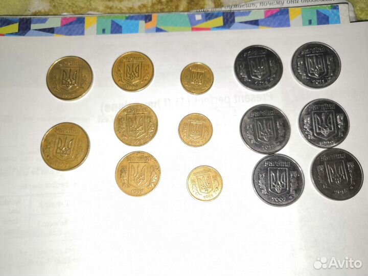 Монеты Украины - копейки