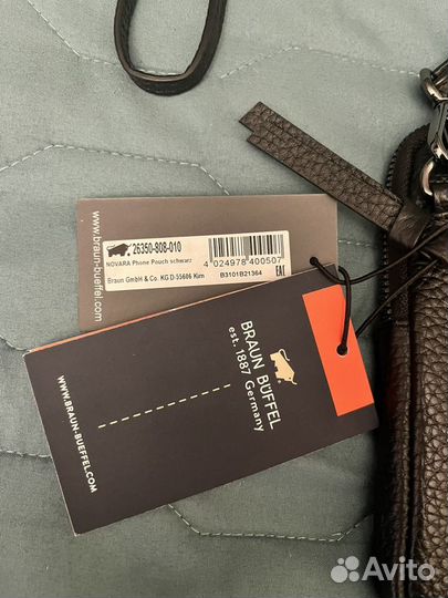 Сумка натуральная кожа Braun Buffel