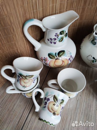 Керамическая фарфоровая посуда набор
