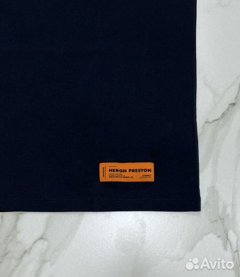 Футболка Heron Preston стиль Collar Tee S