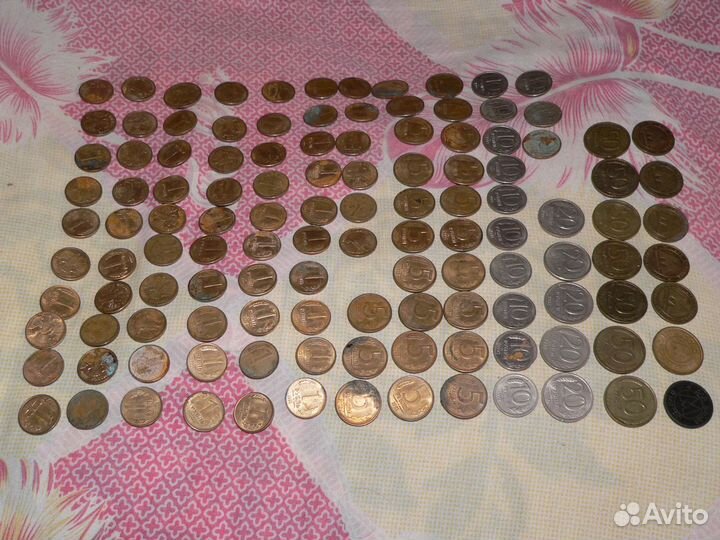 Монеты Россия 91-92гг жетоны Метро коллекция 121шт