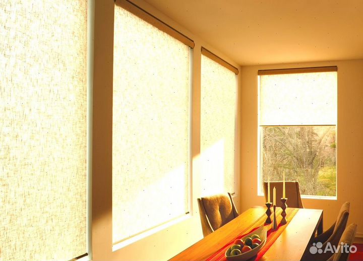 Рулонные шторы. Более 500 видов ткани