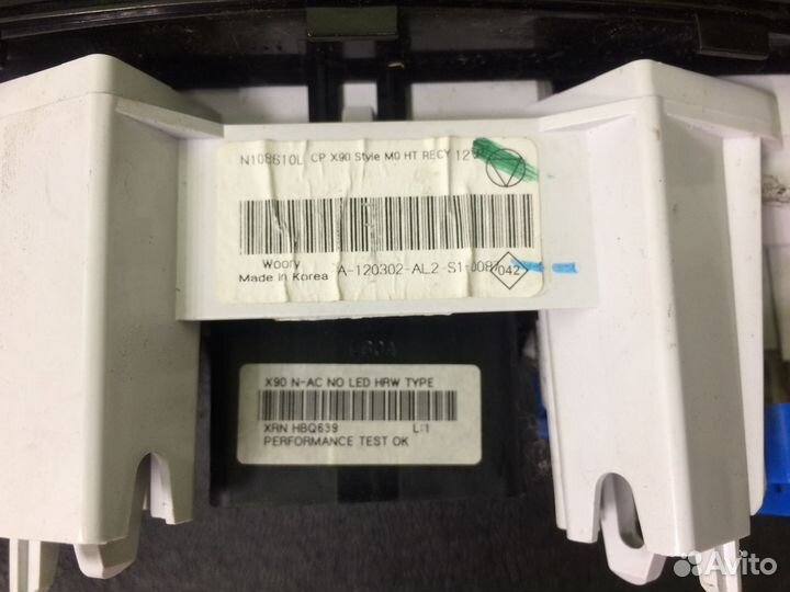 Блок управления отопителем Renault Duster