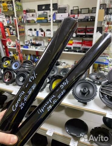 Съемная тонировка на статике