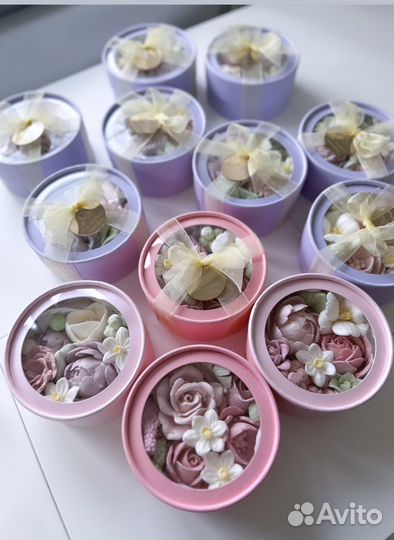 Цветы из зефира / зефирный букет