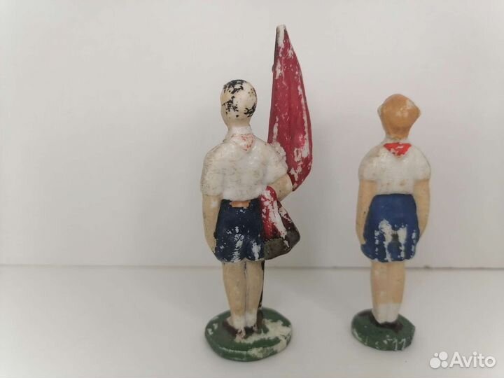 Пионеры колкий пластик СССР