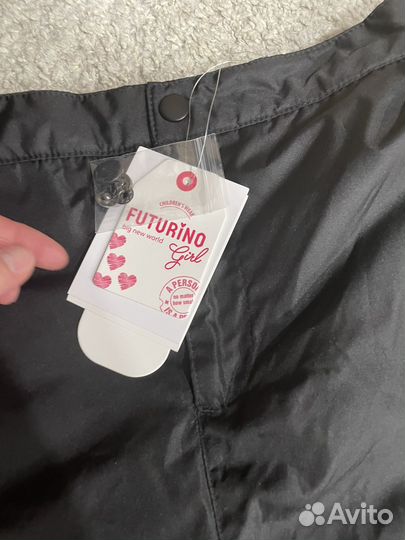 Утепленные брюки для девочки futurino
