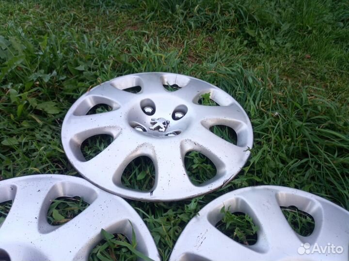 Колпаки peugeot r15 Пежо