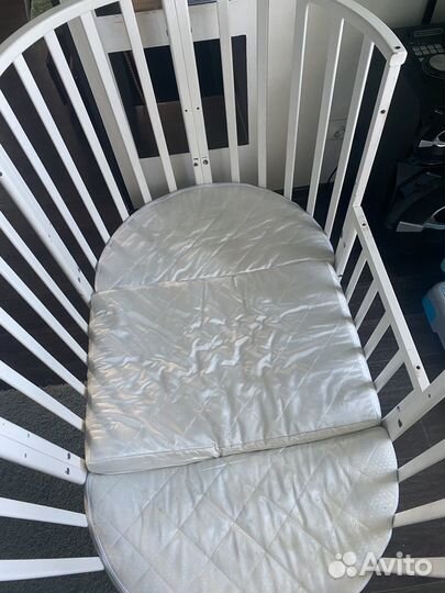 Матрас детский круглый и овальный