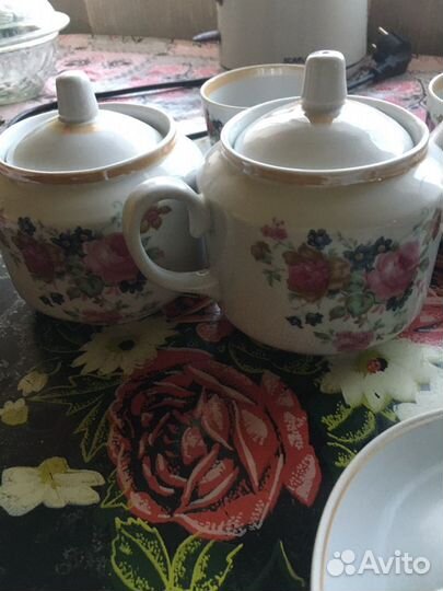Сервиз чайный, октябрьский фарфорзавод