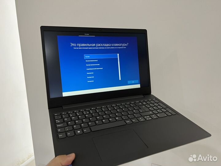 Новый ноутбук Lenovo V15-IGL Gray (82C3001NAK)