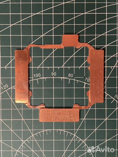 Медная пластина/медные термопрокладки Frost mining