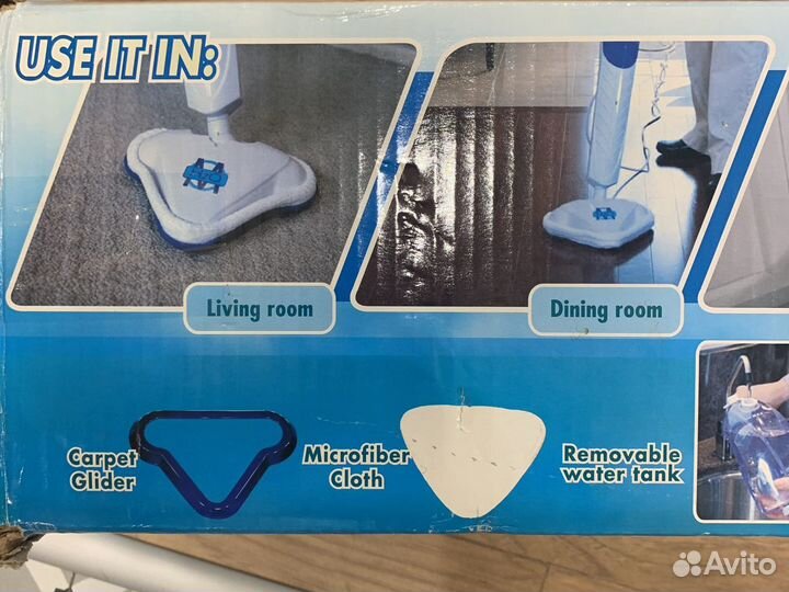 Паровая швабра h2O новая