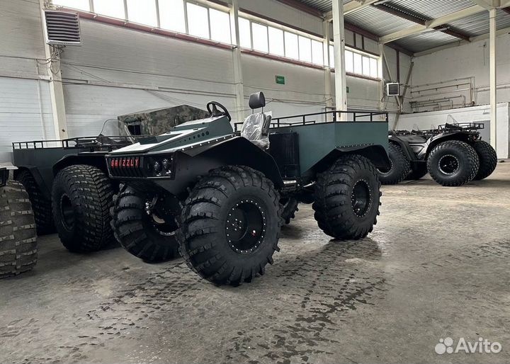 Вездеход переломка Grizzly (Снегоболотоход)