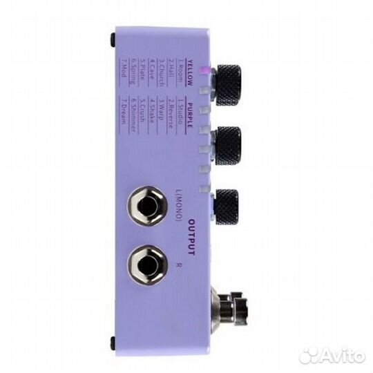 Педаль Mooer R7 Reverb X2