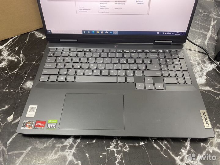 Игровой ноутбук Lenovo Ryzen 5(6gen) RTX3050/SSD51
