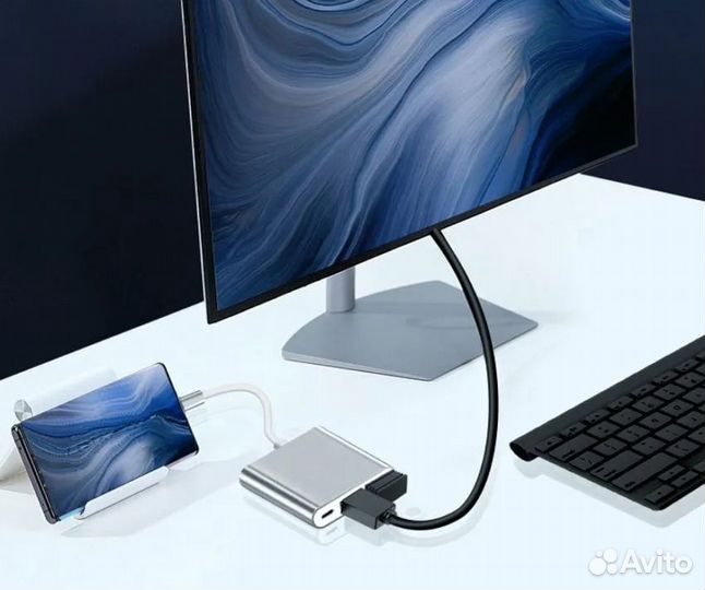 Многофункциональный USB концентратор, HUB разветви