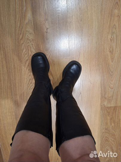 Зимние женские сапоги 38 натуральная кожа