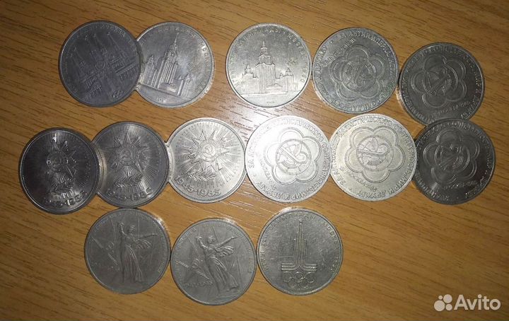 Юбилейные рубли СССР
