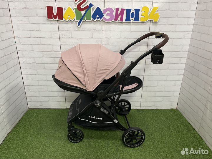 Коляска чемодан с реверсивным блоком + дождевик