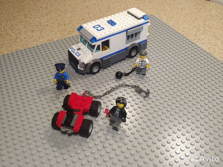 Lego City полицейский автозак
