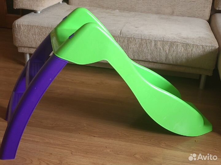 Детская кроватка с маятником+ качеля + Горка