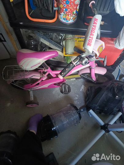 Детский трехколесный велосипед бу