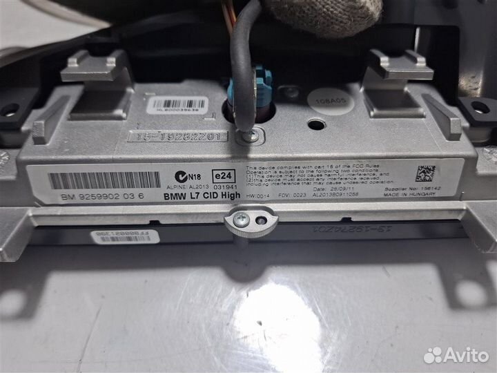 Магнитола/дисплей информационный BMW 1-Series