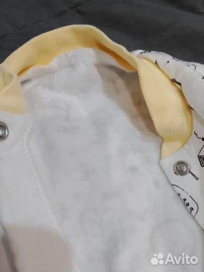 Слипы для малышей с легким начесом 68-74