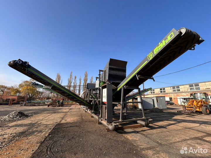 Мобильный сортировочный комплекс с грохотом гил 43