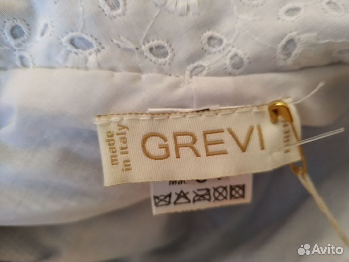 Панамка шляпка детская Италия Grevi р52