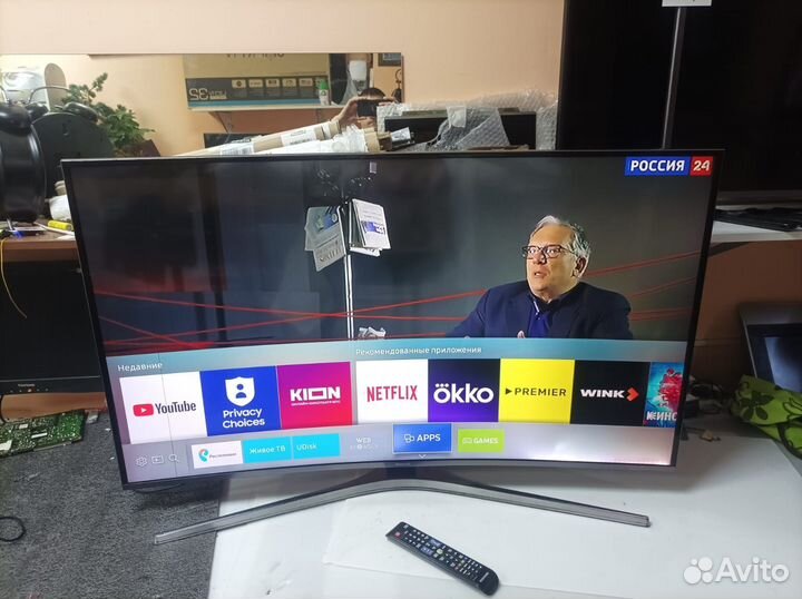 Телевизор samsung 4k (Wi-Fi, SMART)