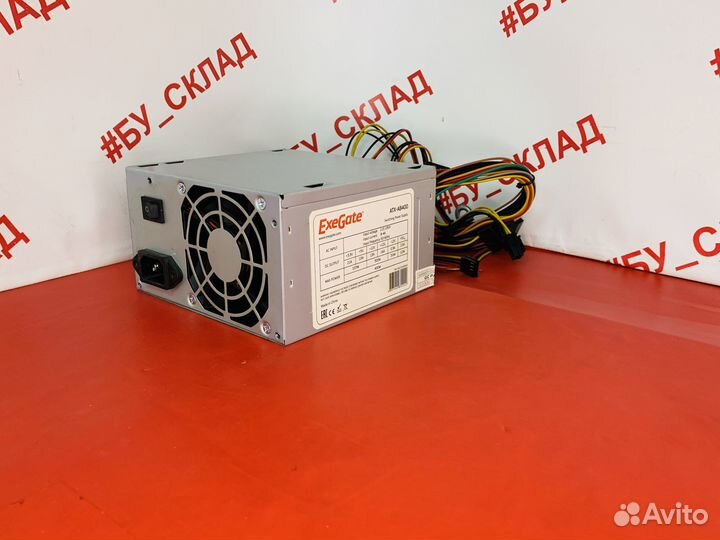 Блок питания ExeGate 400W 24+4 pin+3sata+2molex