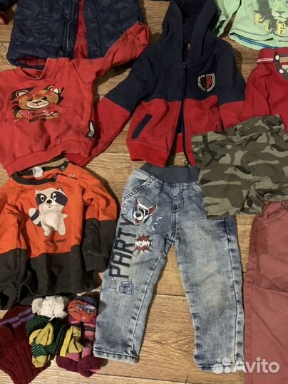 Вещи пакетом на мальчика 1 - 2,5 года