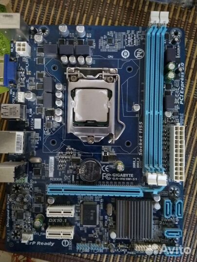 Материнская плата с процессором lga 1155