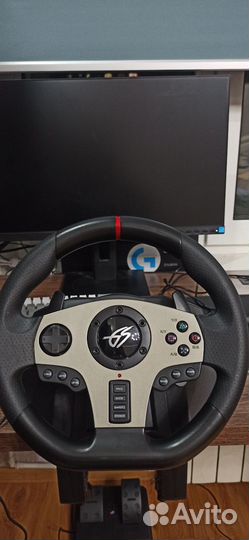 Игровой руль dexp Wheelman PRO 900