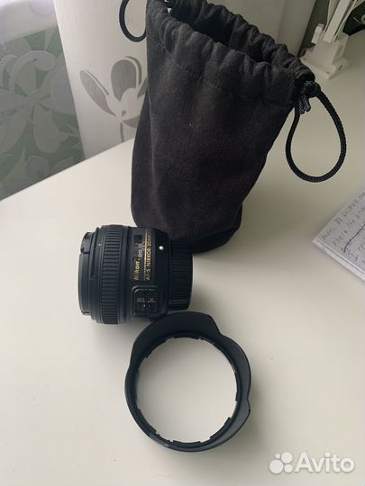 Объектив nikon AF-S 50 mm 1:1,8 G