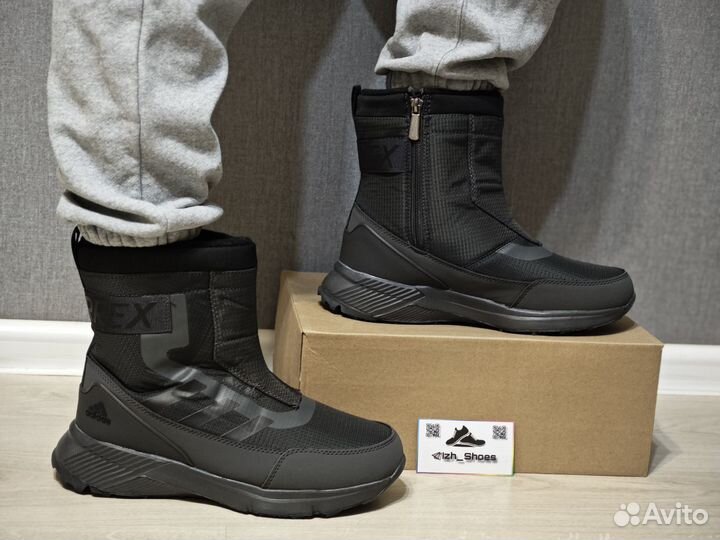 Мужские зимние дутики Adidas Terrex 41-46р