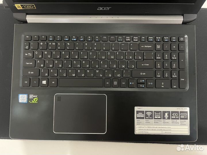 Acer aspire 7