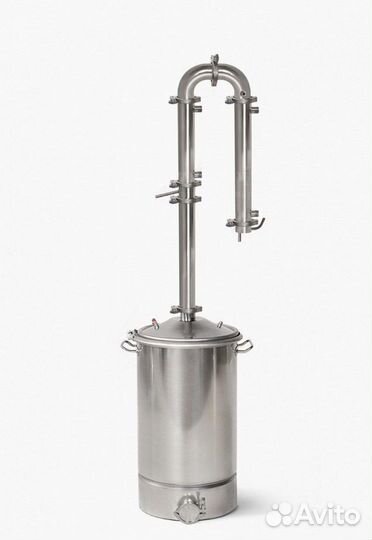Колонный самогонный аппарат 1,5 дюйма, 50 л