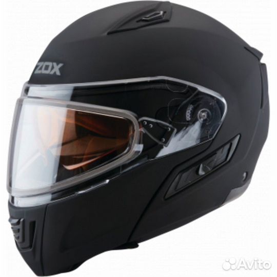 Шлем снегоходный ZOX Condor Black Matt (эп)